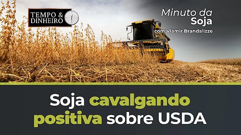 Soja cavalgando positiva sobre USDA