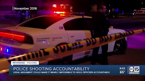Police shooting accountability in Arizona