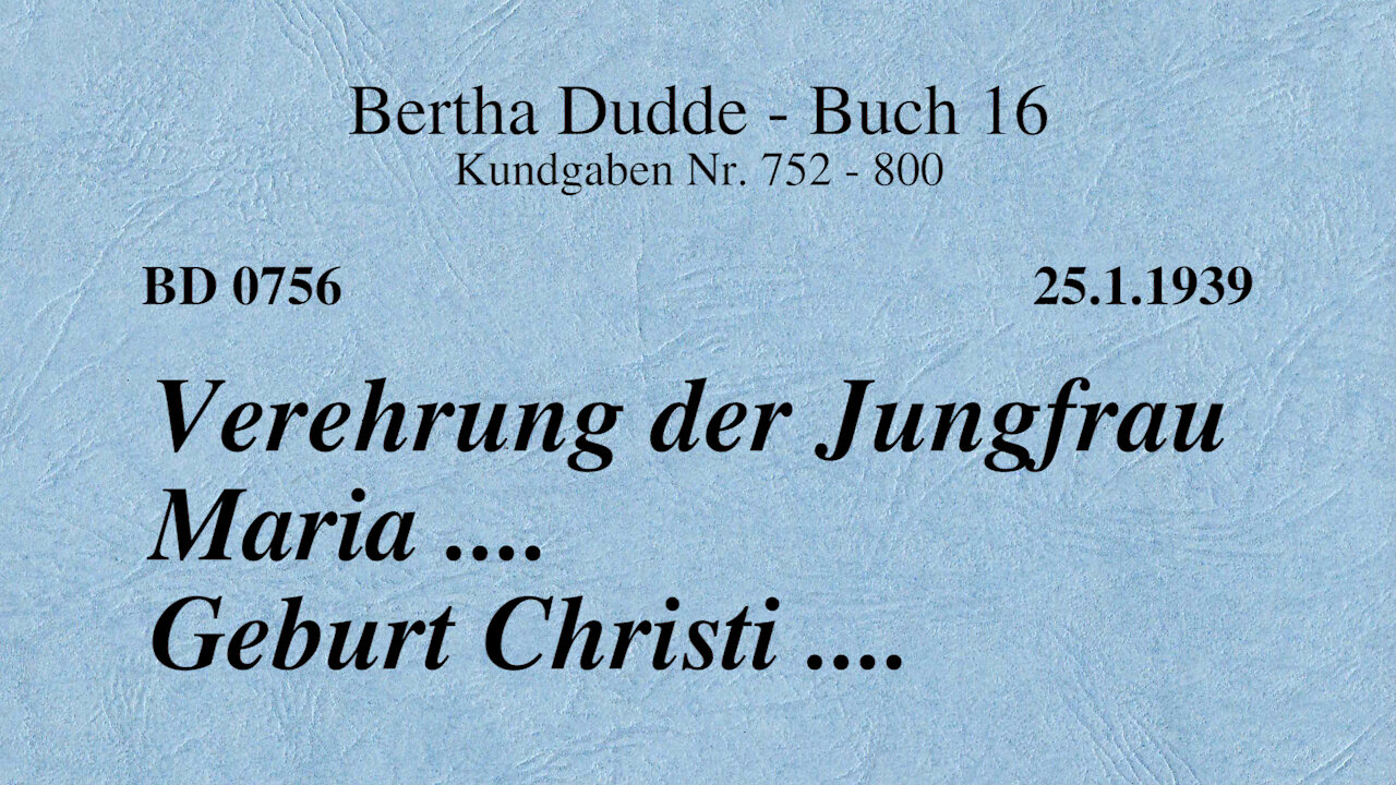 BD 0756 - VEREHRUNG DER JUNGFRAU MARIA .... GEBURT CHRISTI ....