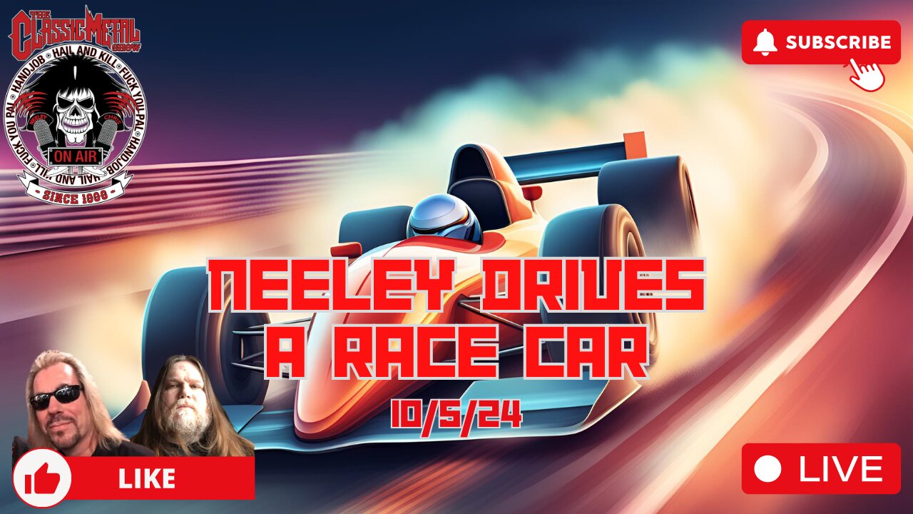 Neeley Drives A Racecar!