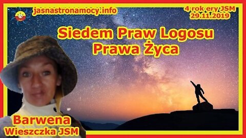 Siedem Praw Logosu - Prawa Życia - Wieszczka JSM Barwena