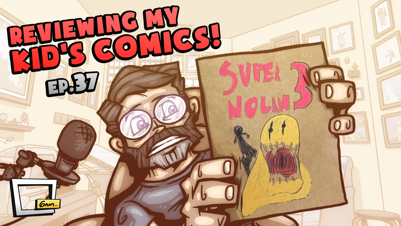 Reviewing my 9-Year-Old's Comics: Super Nolan 3