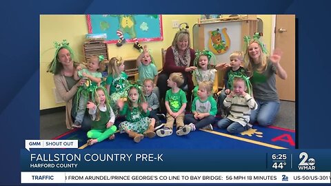 Good Morning to Fallston Country Pre-K!