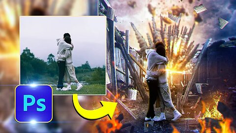 ALWAYS TOGETHER - Photoshop speed art. #mrhires #photoshop #1000subscriber #borisfx