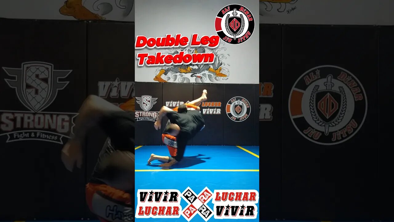 Double Leg Takedown #jiujitsu #mma #shorts