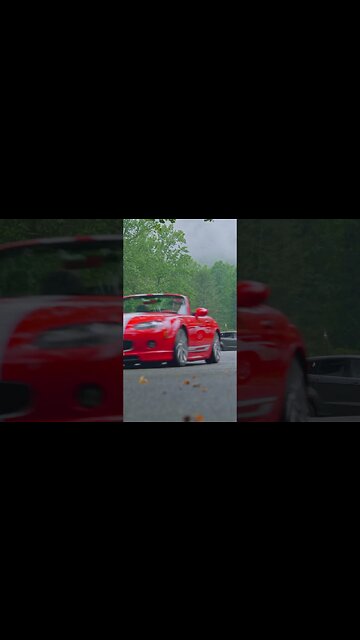 Miata - Follow the leader - spirited driving #miata #car #miatana #diy #miatanb #miatand