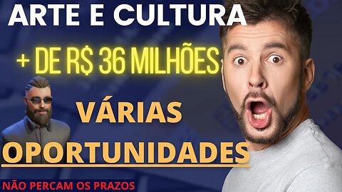 ⭐⭐ IMPERDÍVEL - MEGA OPORTUNIDADE - VÁRIOS SEGMENTOS DA ARTE E CULTURA - COMO GANHAR DINHEIRO ⭐⭐