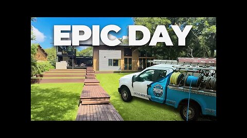 Day In The Life of owning a Pressure Washing Business | $10,000 Day