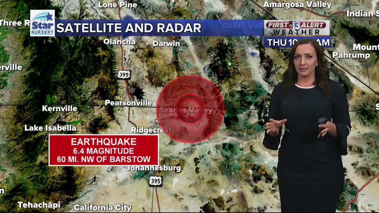 Earthquake felt in Las Vegas