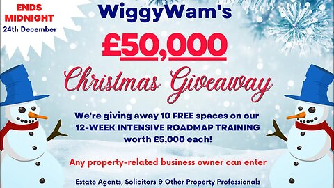 WiggyWam's £50,000 Christmas Giveaway!