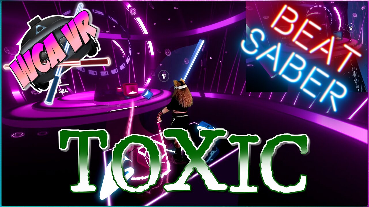 "Toxic" - Britney Spears Music Pack - #mixedreality #beatsaber