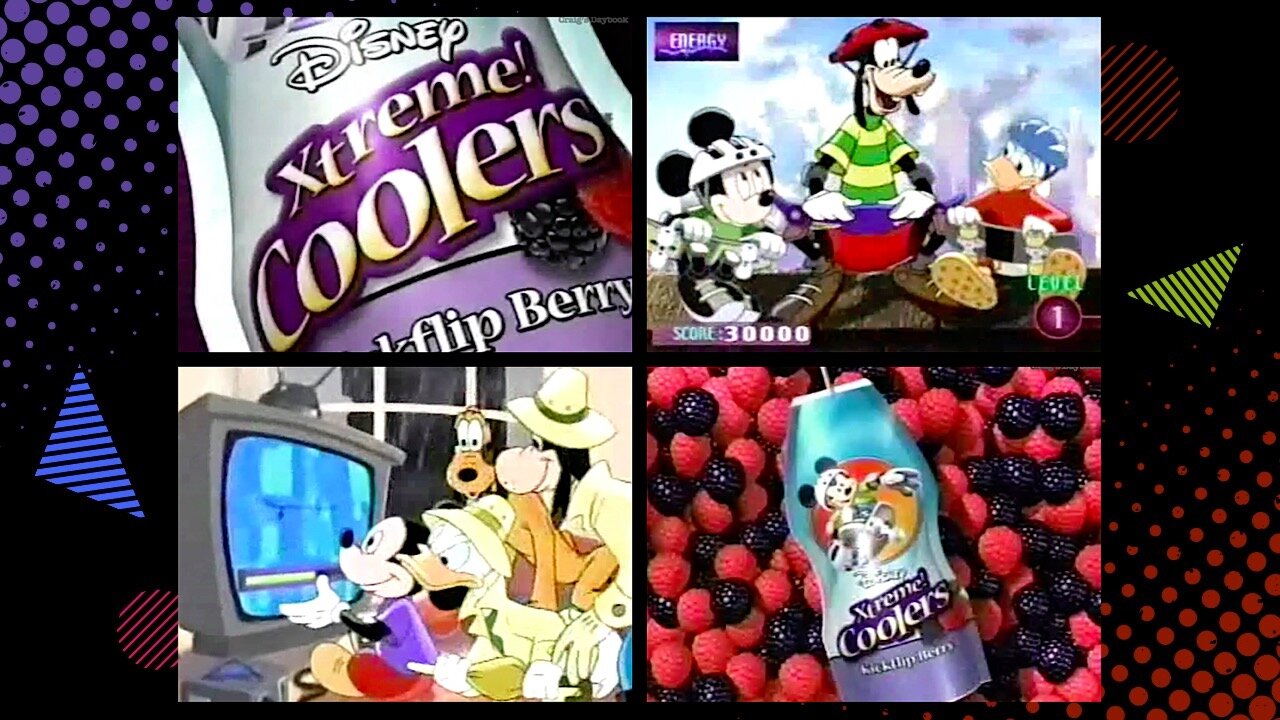 Retro 2002 - Disney Xtreme Coolers Ad - Disney - Commercial - Cable TV Ad History