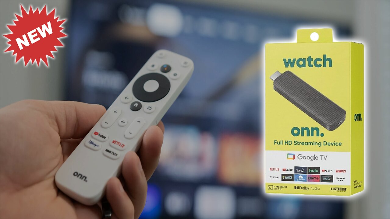 Walmart Releases New $15 Onn Google TV Streaming Stick 💥