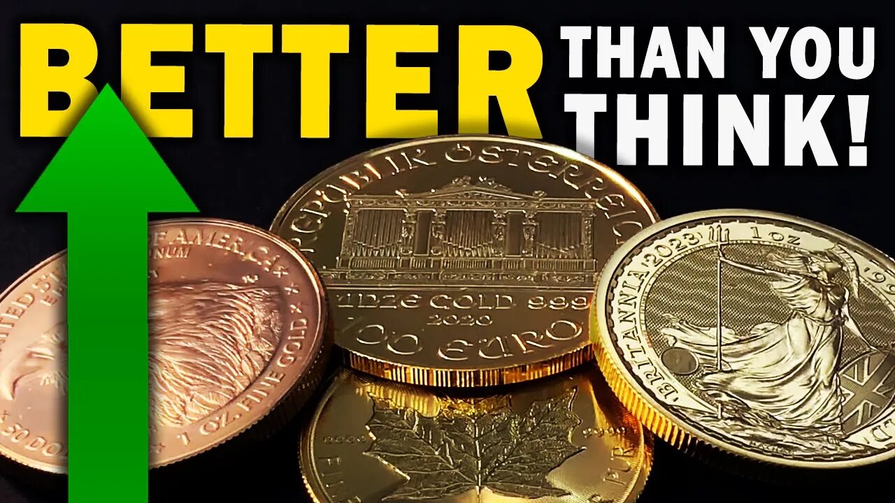 Gold Is Doing BETTER Than You Think! (light show at the end!)