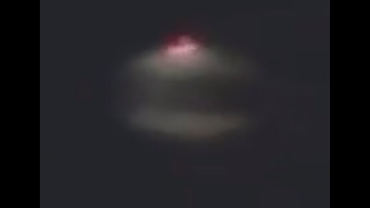 Large UFO over Mexico