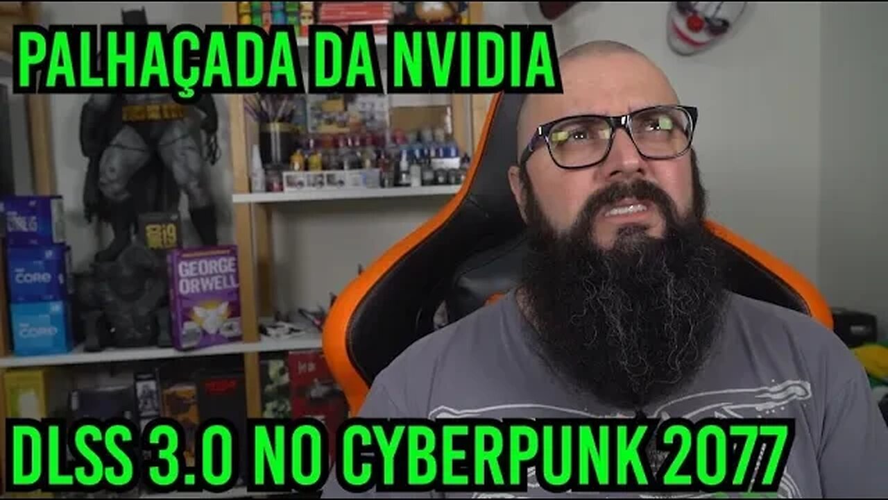 Palhaçada da Nvidia ! Cyberpunk 2077 com DLSS 3.0 !