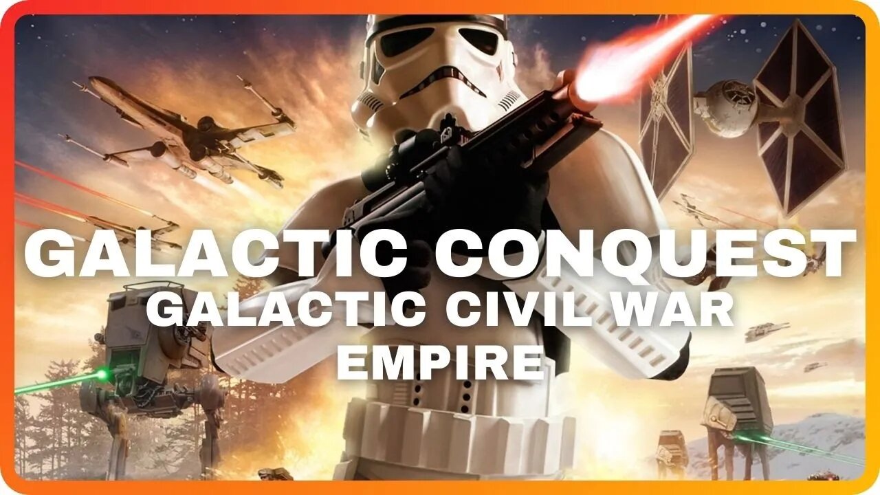 Star Wars Battlefront | GALACTIC CONQUEST | Crush the Rebels!