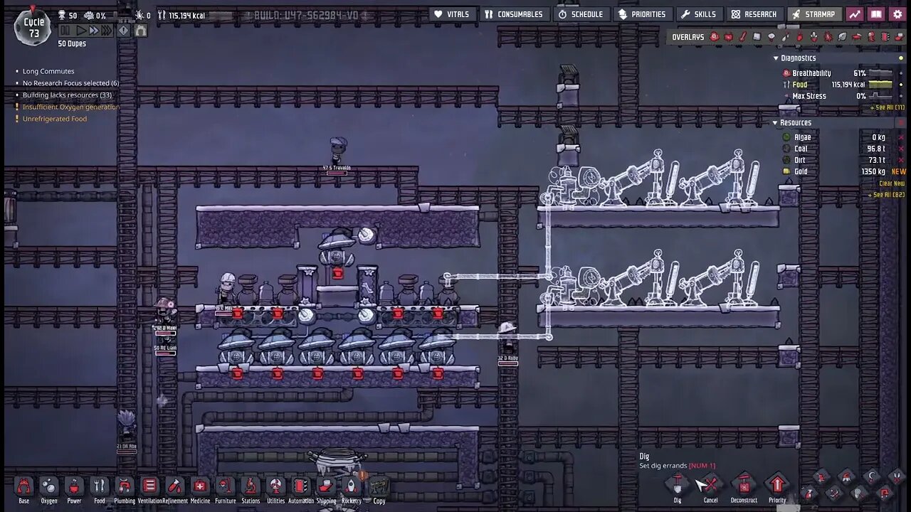 Oxygen Not Included 50 Dupes 500 Cycles 08