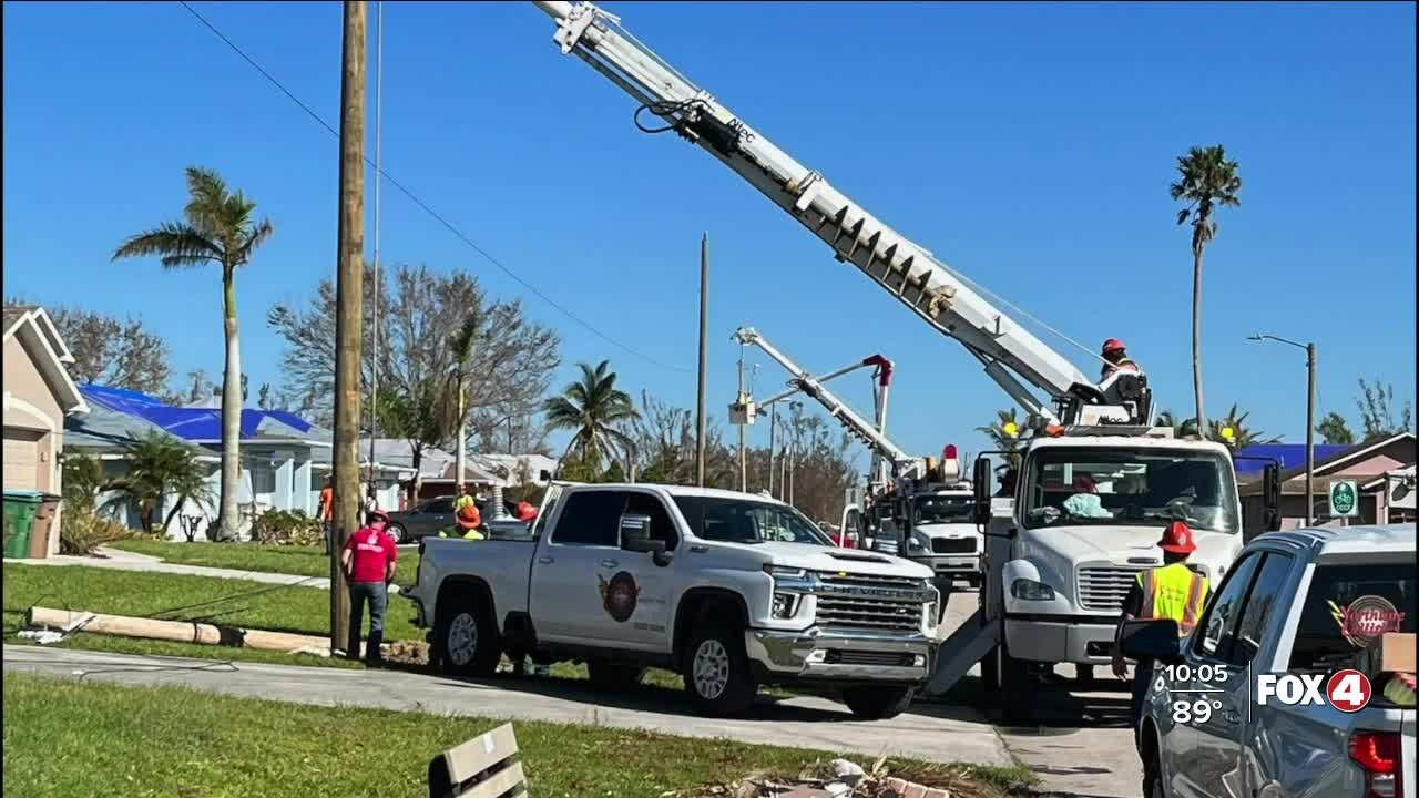 Hurricane Ian forces LCEC to make changes to restoration plan