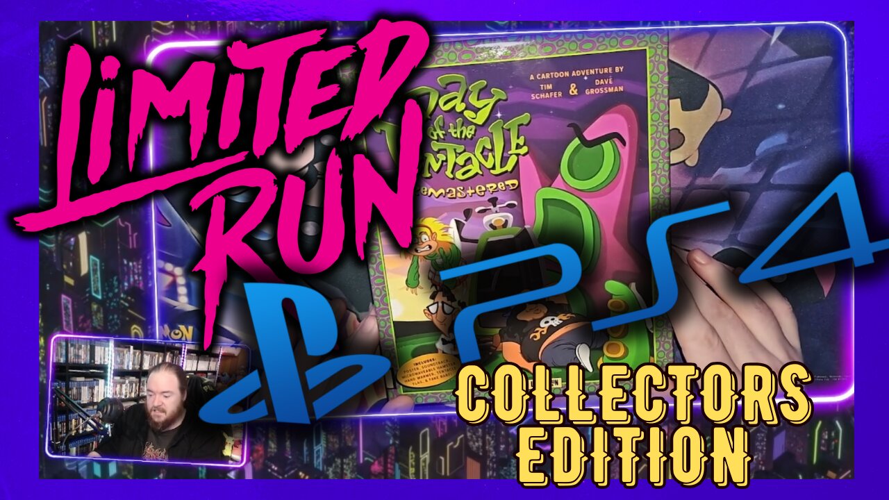 Limited Run Games - Day Of The Tentacle Remastered - Unboxing