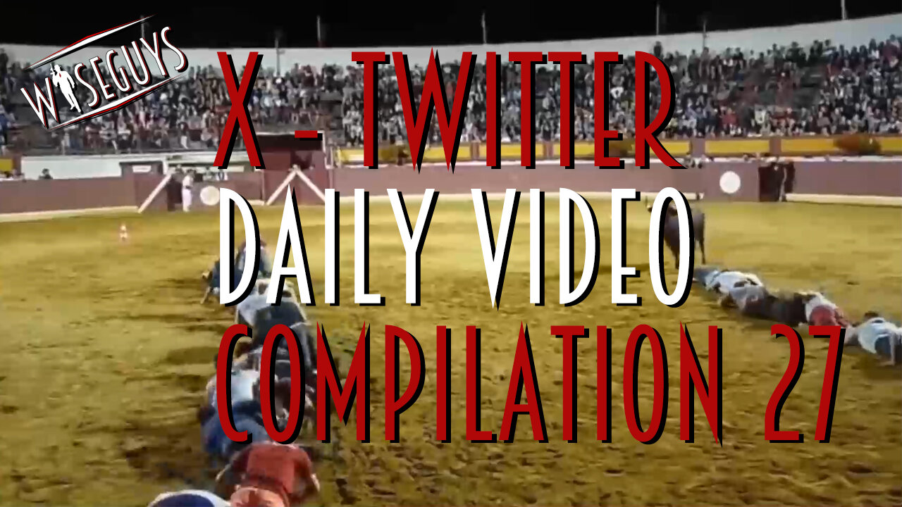 Daily crazy and funny videos on X - Twitter compilation 27.