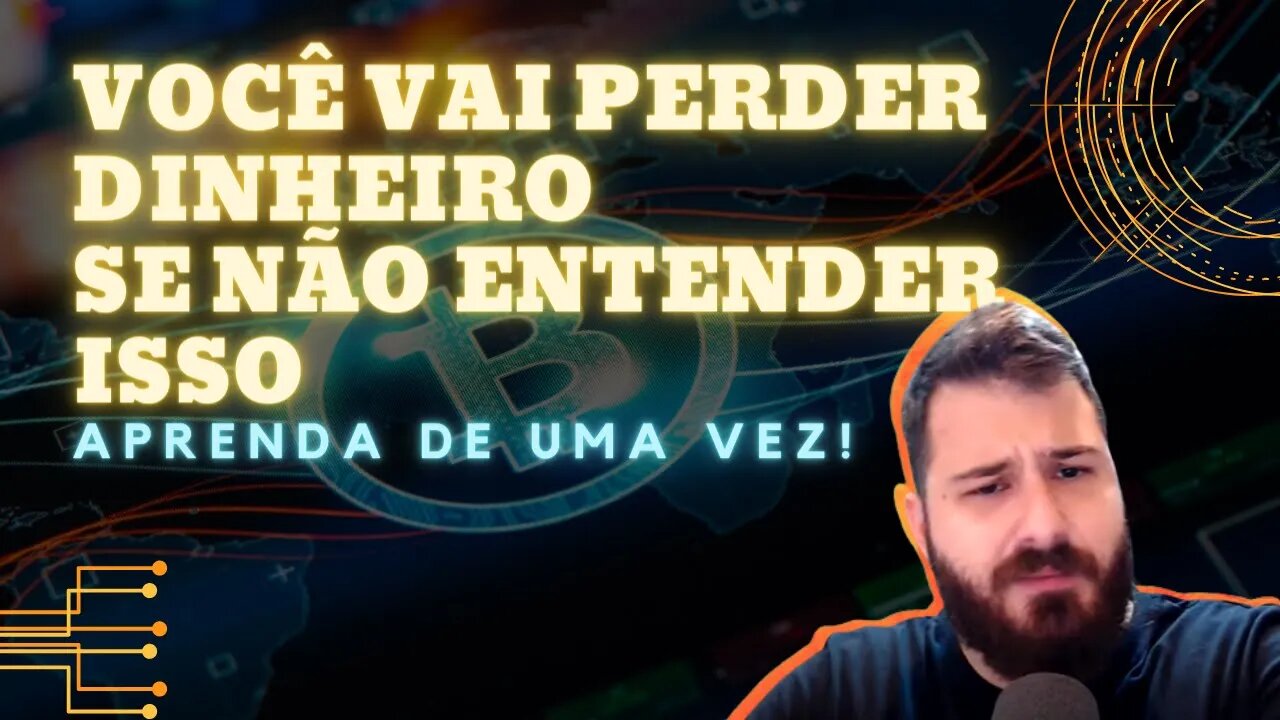QUEM NÃO ENTENDEU ISSO VAI FICAR PARA TRÁS (Bitcoin) - BitNada #corte