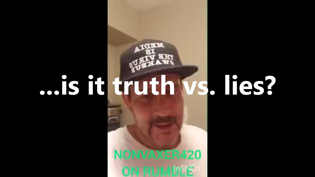 ...is it truth vs. lies?