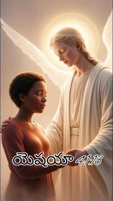 యెషయా 41:13 - నీ దేవుడనైన యెహోవానగు నేను–భయపడకుము నేను నీకు సహాయము చేసెదనని చెప్పుచు నీ...