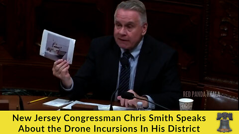 New Jersey Congressman Chris Smith Speaks About the Drone Incursions In His District