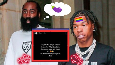 EXPOSED: Lil Baby and James Harden S*xtape?! 🌈