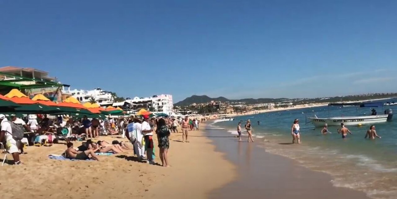 Cabo San Lucas Beach Walking Tour - MEDANO BEACH