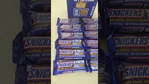 Snickers Protein Bar! #shorts