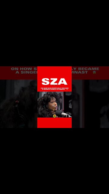 #sza Singing was more like an accident which is probably why it worked out @Big.Boy. #shorts
