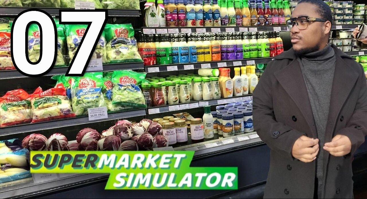 I CAN'T EXPAND MY STORE!! (Supermarket Simulator)