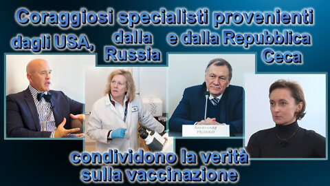 PCB: Coraggiosi specialisti provenienti dagli USA, dalla Russia e dalla Repubblica Ceca condividono la verità sulla vaccinazione