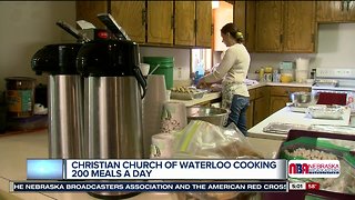 Waterloo church cooking 200 meals a day