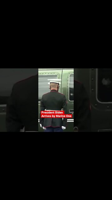 President Biden Arrives by Marine One #PresidentBiden #MarineOne #USMarines #Biden #shorts