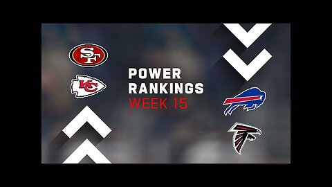 Week 15 Power Rankings!