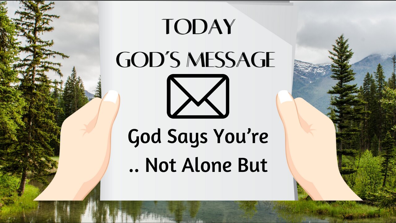 God,s Message Today .. Must Watch