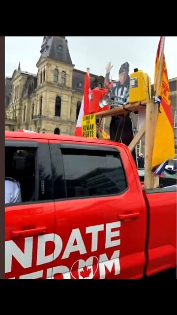 Fredericton New Brunswick Freedom Convoy