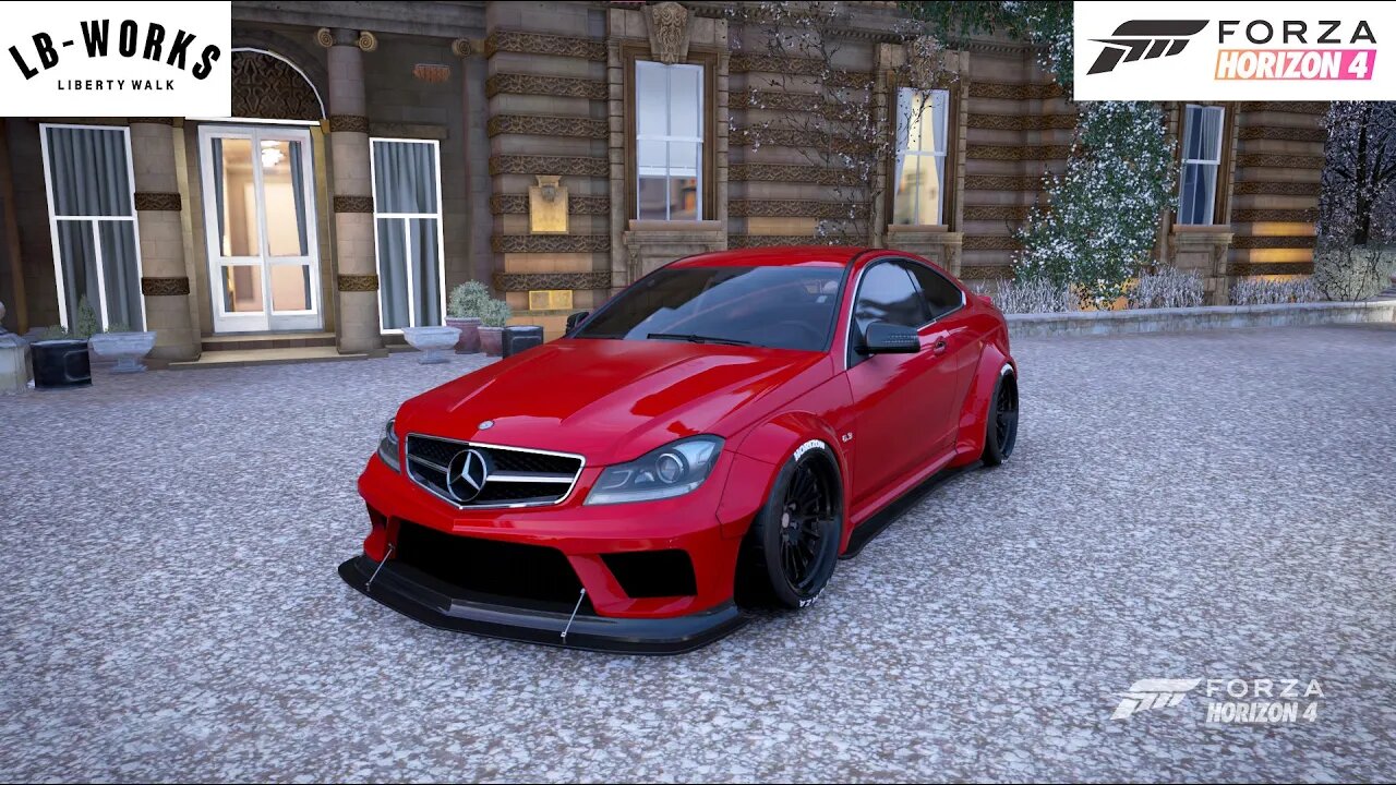 Mercedes C63 AMG Liberty Walk - Forza Horizon 4 - Xbox 360 Gameplay