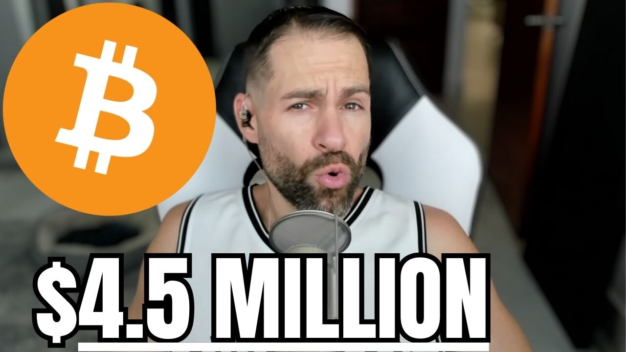 Bitcoin Price Upper Limit Set at $4.5 Million THIS Halving Cycle
