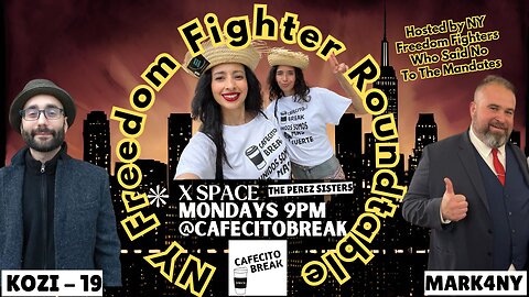 Fired Unvaxxed City Workers Sent A Letter To Trump - The New York Freedom Fighters XSpace 12/9/24