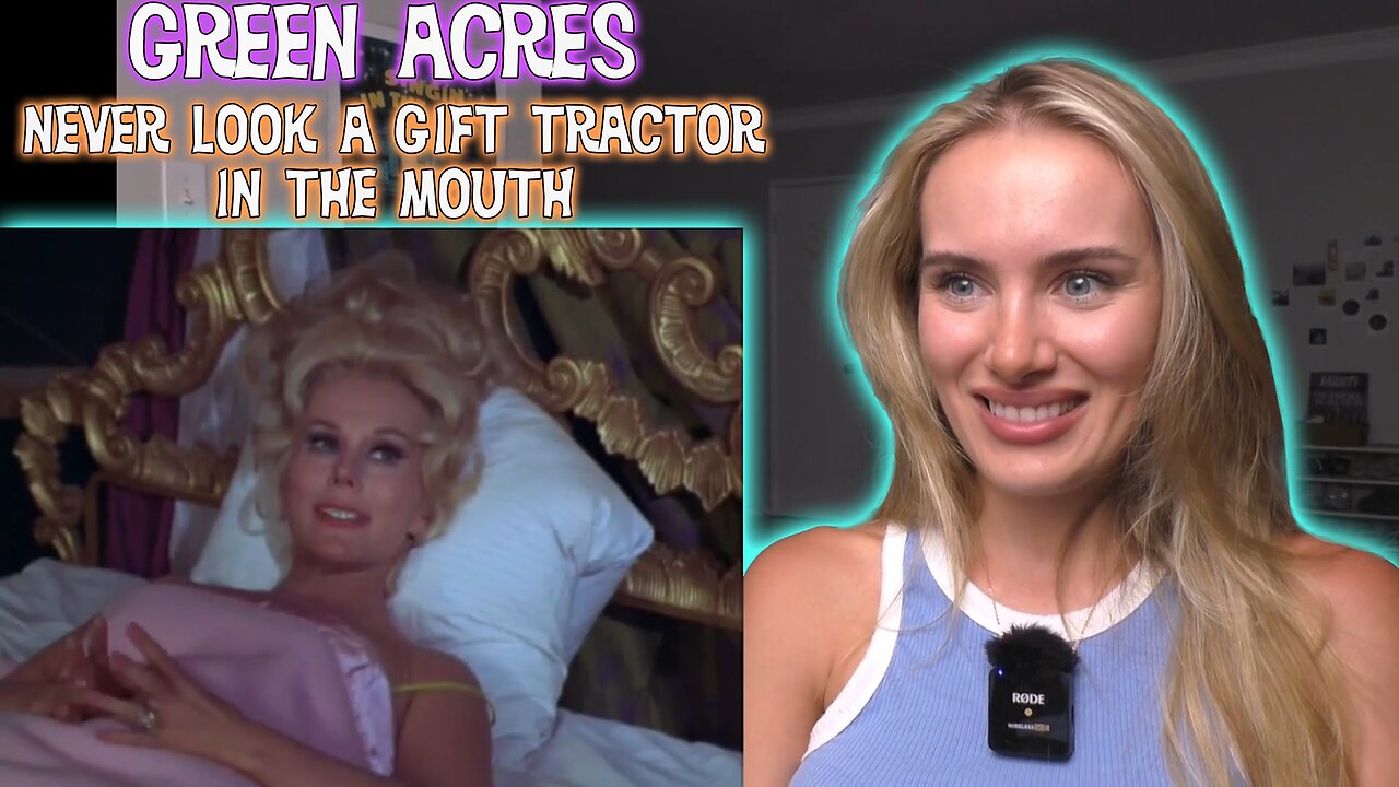 Green Acres S01E27-Never Look A Gift Tractor In The Mouth!! My First Time Watching!!