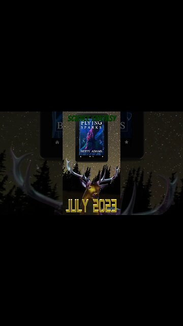 Flying Sparks - Science Fantasy Novel - On Indiegogo and Kickstarter - July - Book