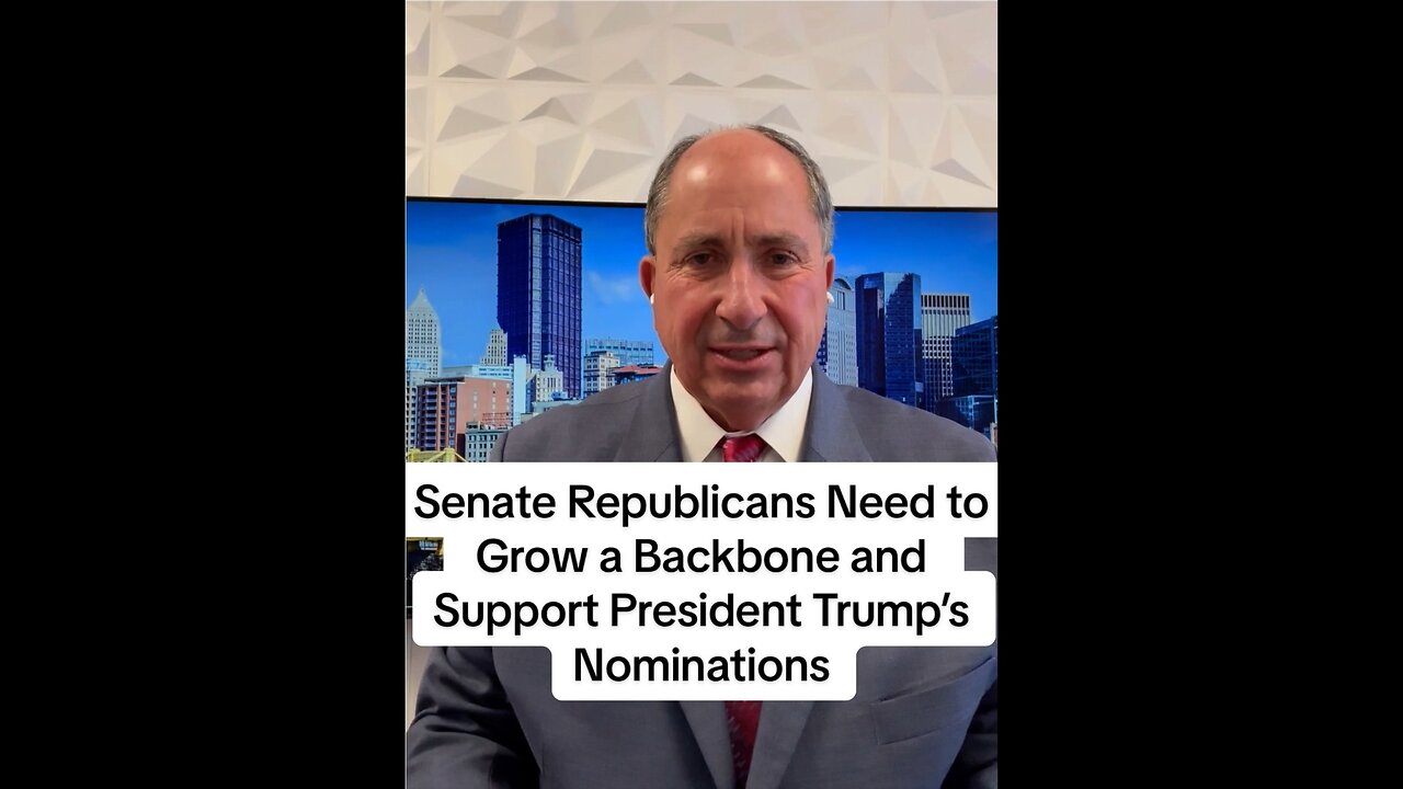 Senate Republicans Need to Grow a Backbone and Support President Trump’s Nominations