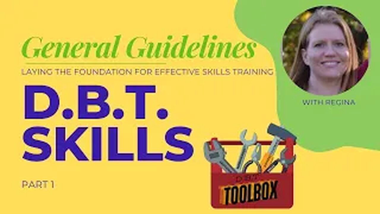 Take a Step Toward a Better You in 2024! General Guidelines for DBT Skills Training: Part 1 #fyp