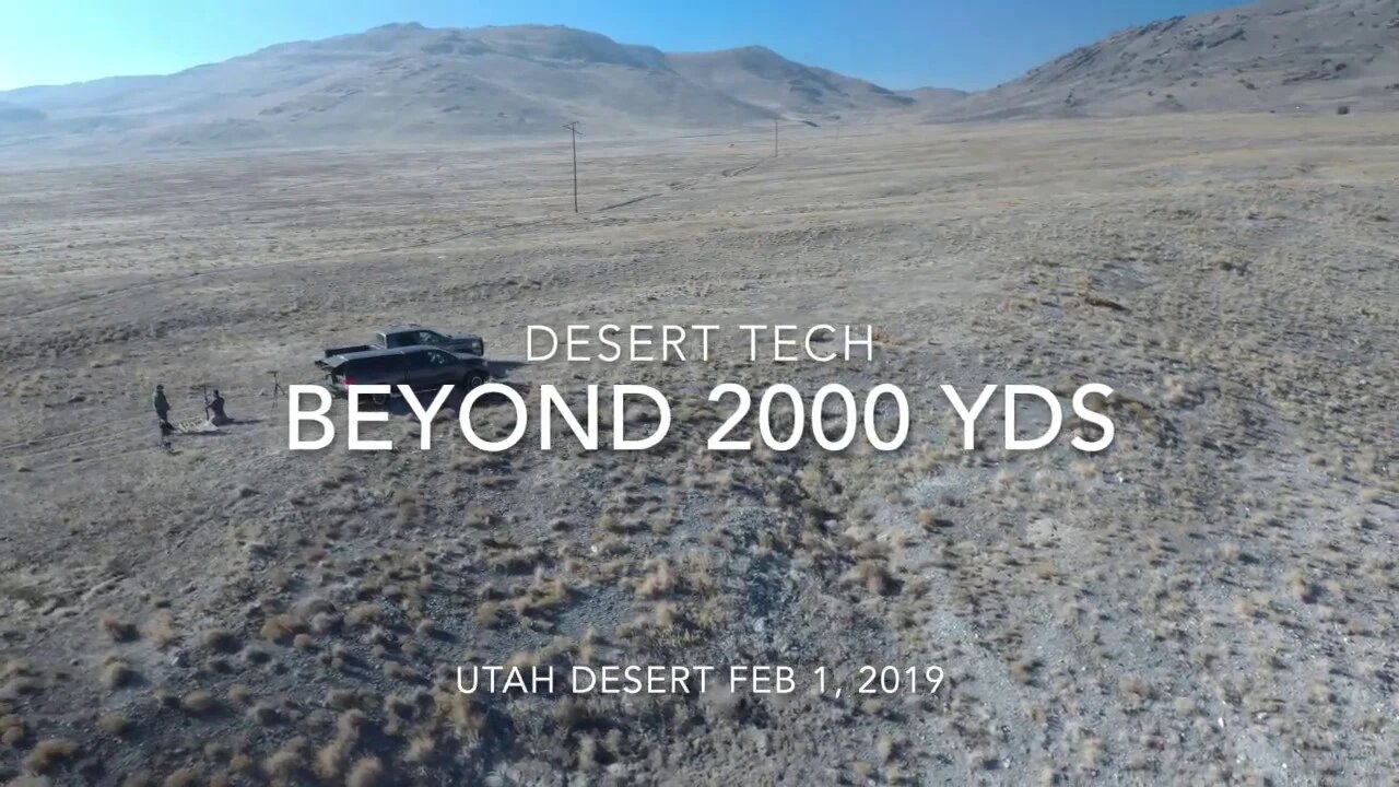 Desert Tech HTI Sniper Rifle over 2000 yards! | Desert Tech