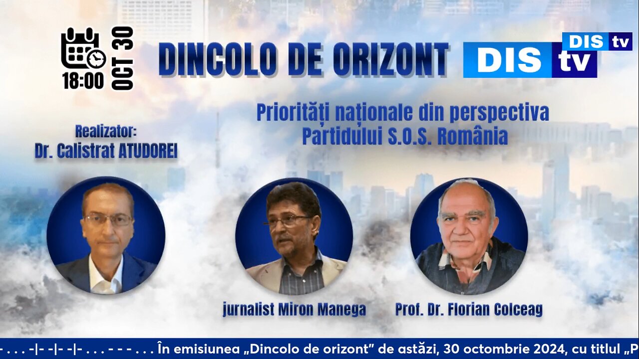 Priorități Naționale din perspectiva Partidului S.O.S. România