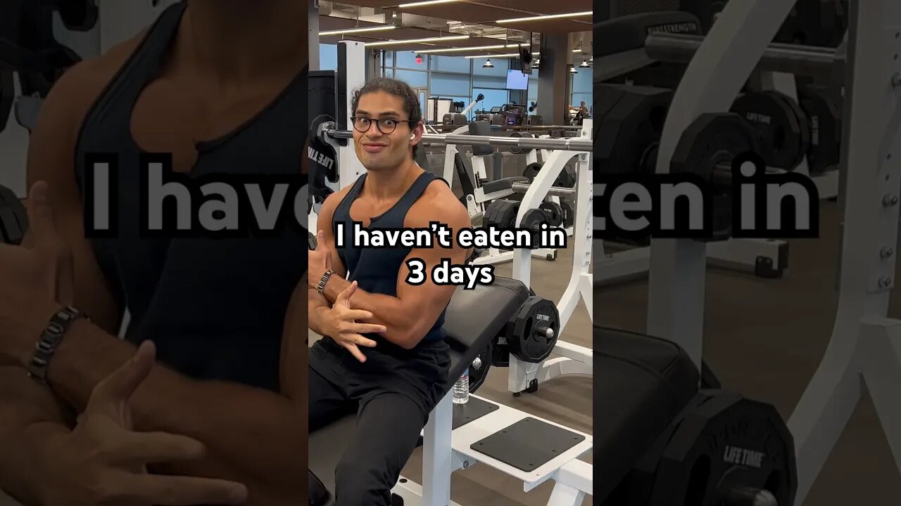 225 Incline Bench Challenge on a 3 Day Fast